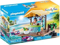 Playmobil PLAYMOBIL Family Fun 70612 Půjčovna šlapadel s džusovým barem