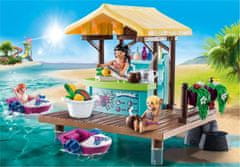 Playmobil PLAYMOBIL Family Fun 70612 Půjčovna šlapadel s džusovým barem