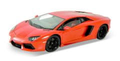 Welly Lamborghini Aventador Coupé 1:24 oranžová