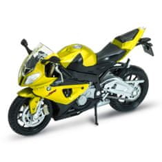 Welly Motocykl BMW S1000RR 1:18 zlatý