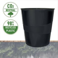 Leitz Ekologický odpadkový koš RECYCLE 15l, černý