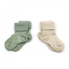 KipKep Dětské ponožky Stay-on-Socks 6-12m 2páry Calming Green