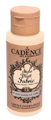 Cadence Textilní barva Style Matt Fabric - vanilková / 50 ml