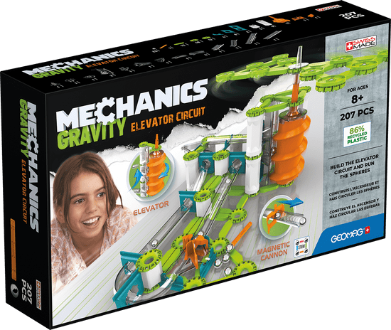 Geomag Mechanics Gravity Elevator Circuit 207 dílků