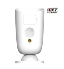 iGET SECURITY EP26 White - WiFi bateriová FullHD kamera, IP65, zvuk,samostatná a pro alarm M5-4G CZ