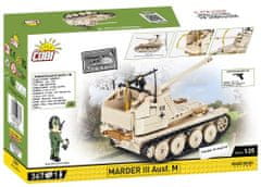 Cobi 2282 II WW Marder III Ausf. M, 1:35, 367 k, 1 f