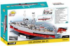 Cobi 4843 II WW USS Arizona BB-39, 1:300, 2050 k