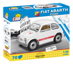 Cobi 24524 Fiat 500 Abarth 595, 1:35, 70 k