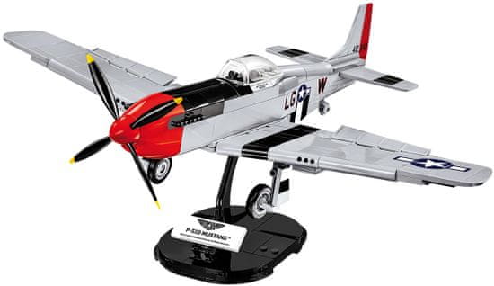 Cobi 5846 TOP GUN P-51 D Mustang, 1:32, 350 k, 1 f