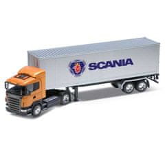 Welly Tahač s přívěsem Scania R 470 model 1:32