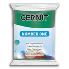 Cernit NUMBER ONE 56g smaragdovo zelená