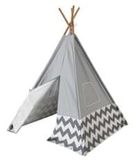 KidKraft Dětský stan TEEPEE - šedý