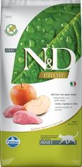 N&D PRIME Cat GF Wild Boar & Apple Adult 5 kg