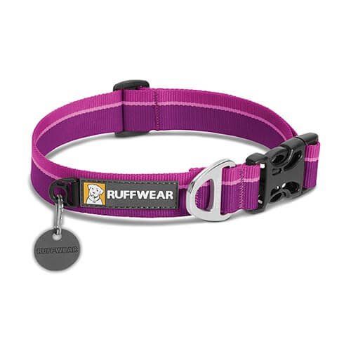 Ruffwear obojek pro psy, Hoopie Dog Collar, fialová, velikost S