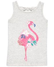 Carter's Triko na ramínka Pink Flamingo holka 18m