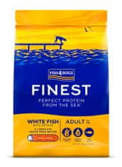 Fish4Dogs Granule malé pro dospělé psy Finest bílá ryba s bramborami 1,5 kg, 1+