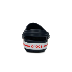 Crocs Crocband Clogs pro děti, 29-30 EU, C12, Pantofle, Dřeváky, Navy/Red, Modrá, 204537-485