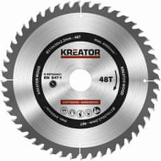 Kreator Pilový kotouč KRT020421 na dřevo 210mm, 48T