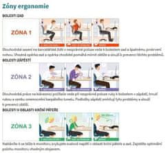 Fellowes Podložka STANDARD, podpěra chodidel, 2 polohy