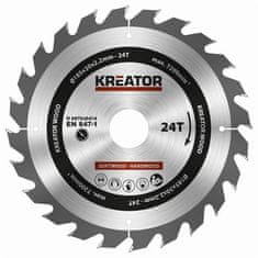 Kreator Pilový kotouč KRT020414 na dřevo 185mm, 24T