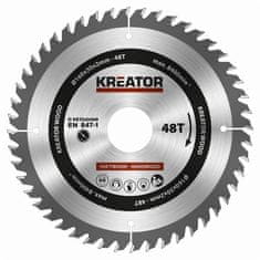 Kreator Pilový kotouč KRT020409 na dřevo 160mm, 48T