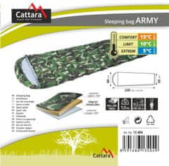 Cattara Spacák ARMY 220 x 80/65 cm dekový