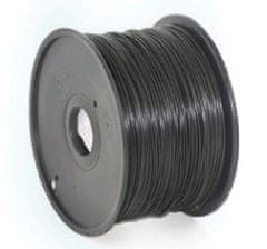 Gembird Tisková struna (filament), PLA, 1,75mm, 1kg, černá