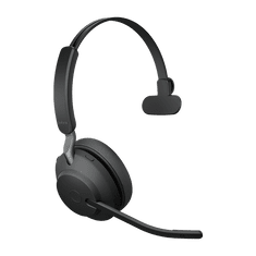 Jabra Evolve2 65/Mono/BT/Bezdrát/MS/Stand/Černá