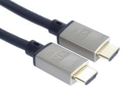 PremiumCord Ultra High Speed HDMI 2.1 kabel 8K@60Hz, 4K@120Hz délka 3m kovové pozlacené konektory