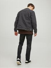 Jack&Jones Pánská džínová bunda JJIJEAN 12213199 Grey Denim (Velikost L)