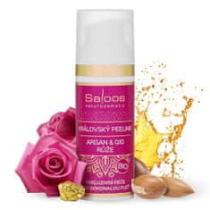 Saloos Saloos bio královský peeling Argan & Q10 Růže 50 ml