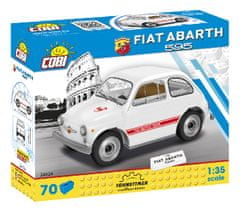 Cobi Stavebnice Fiat 500 Abarth 595, 1:35, 70 kostek