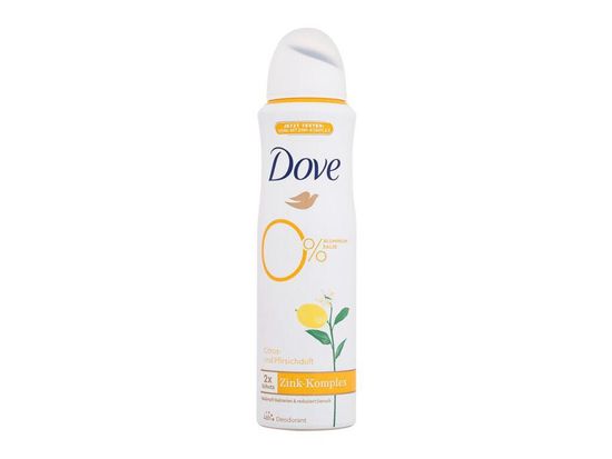 Kraftika 150ml dove zinc complex citrus & peach 48h, deodorant