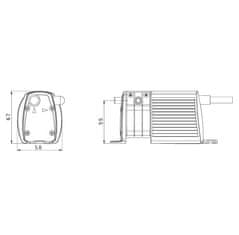 OEM Čerpadlo kondenzátu Charles Austen Mini Blue Cooling Signal kapacita 8l/hod, max. výtlak 8 m (kanál, strop, vzdálené umí