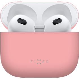 FIXED Pouzdro Silky Airpods 3, růžové