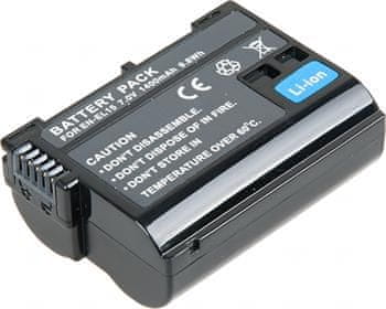 T6 power Baterie Nikon EN-EL15, EN-EL15a, EN-EL15e, EN-EL15b, 1400mAh, 9,8Wh