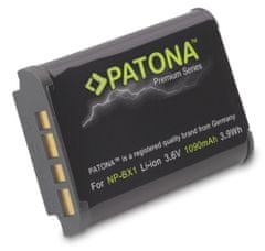 PATONA baterie pro foto Sony NP-BX1 1090mAh Li-Ion Premium