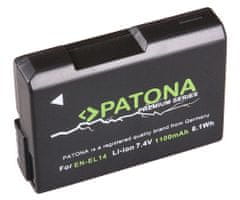 PATONA baterie pro foto Nikon EN-EL14 1100mAh Li-Ion Premium