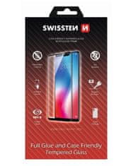 SWISSTEN sklo Full glue, Color Frame, Case Friendly Apple iPhone 14 Pro MAX černé