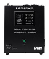 MHpower záložní zdroj MSKD-700-12, UPS, 700W, čistý sinus, 12V, solární regulátor MPPT