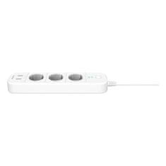 Tenda SP15 Beli - Smart Wi-Fi power strip 3x 230V EU, 2x USB port