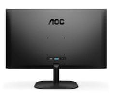 AOC LCD 27B2H 27" IPS/1920x1080@75Hz/250cd/8ms/20mil:1/VGA/HDMI/VESA/Low Blue Light/Flickerfree