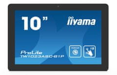 iiyama 10" TW1023ASC-B1P, IPS, HD, capacitive, 10P, 450cd/m2, mini HDMI, WiFi, Webcam, Android 8.1