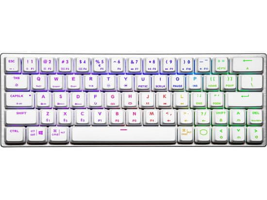 Cooler Master bezdrátová klávesnice SK622, RGB, US layout