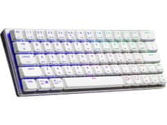 Cooler Master bezdrátová klávesnice SK622, RGB, US layout