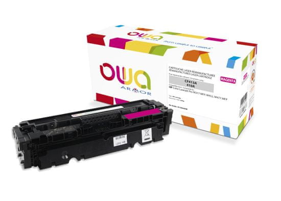 Armor OWA toner kompatibilní s HP CF413A, 2300st, červená/magenta