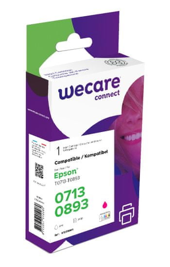 Armor WECARE ink kompatibilní s EPSON C13T07134012,červená/magenta