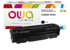 Armor OWA toner kompatibilní s Canon CRG-055H BK, 7600st, černá/black