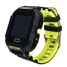 Secutek Dětské GPS hodinky s odposlechem SWX-KT03-SG Černé