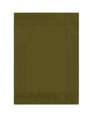 Flair Kusový ručně tkaný koberec Tuscany Textured Wool Border Green 120x170